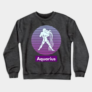 Aquarius (zodiak Birthday) Crewneck Sweatshirt